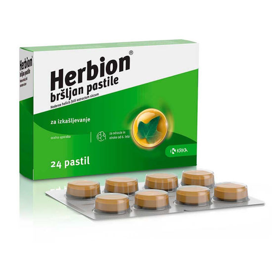 Herbion bršljan pastile, 24 pastil