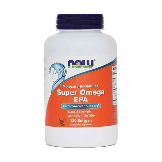 Now Super omega-3 EPA, 120 mehkih kapsul