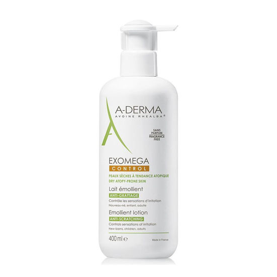 A-Derma Exomega Control emolientni losjon - 200 ali 400 mL
