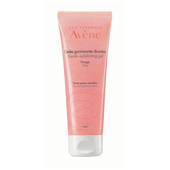 Avene blagi gel za eksfoliacijo obraza za občutljivo kožo - tuba, 75 mL