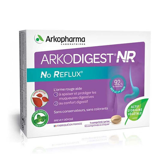 Arkodigest No Reflux Arkopharma, 16 žvečljivih tablet