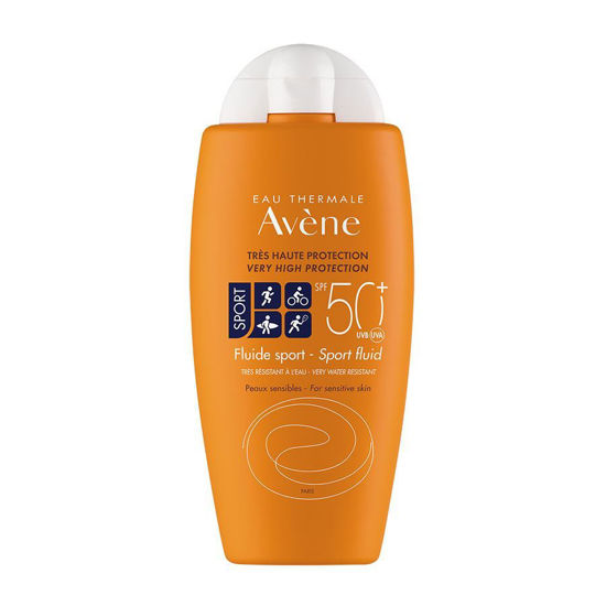 Avene Sport Fluid zelo visoka zaščita pred soncem z ZF50+, 100 mL