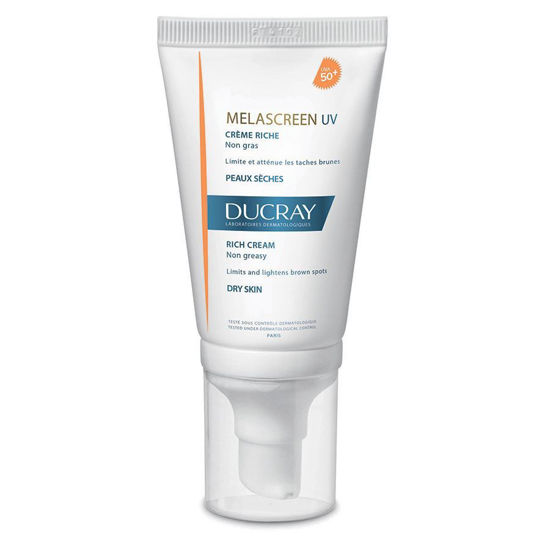 Ducray MELASCREEN Rich zaščitna krema proti pigmentnim madežem SPF50+, 40 mL