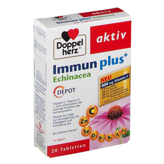 DoppelHerz Aktiv Immun Plus Echinacea, 20 tablet