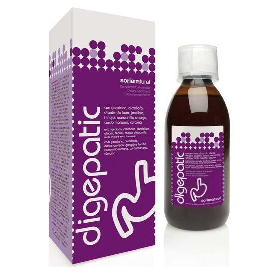Digepatic Soria Natural sirup s pegastim badljem in artičoko, 250 mL