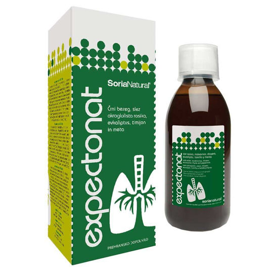 Soria Natural Expectonat za dihala - suspenzija, 250 mL