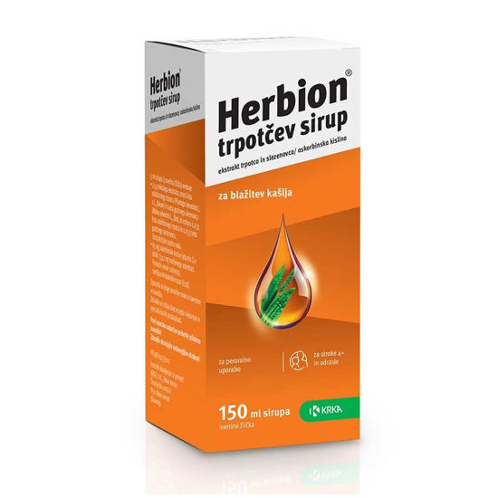 Herbion trpotčev sirup, 150 mL