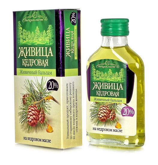 Živica - 20 % smola sibirske cedre, 100 mL