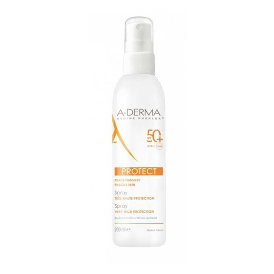 A-Derma Protect pršilo za zaščito pred soncem z ZF50+, 200 mL