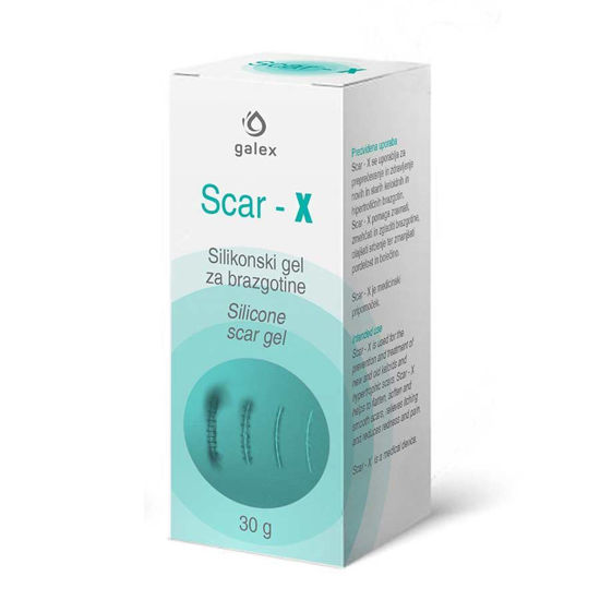 SCAR-X silikonski gel za brazgotine, 10 ali 30 g