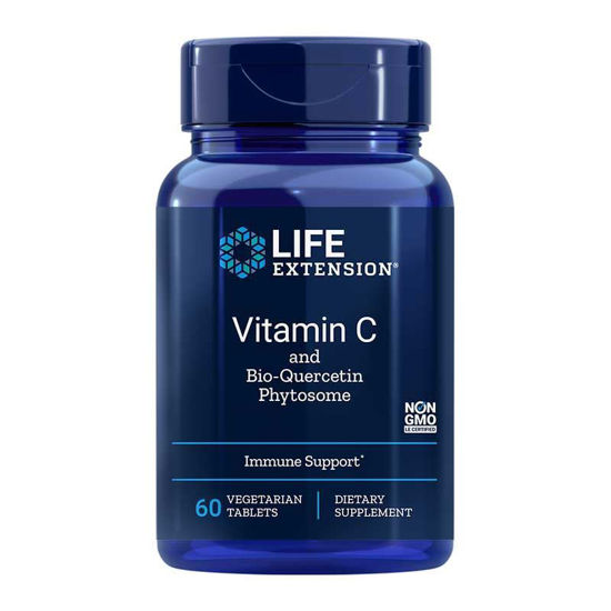 LifeExtension C vitamin z dihidrokvercetinom, 60 ali 250 tablet