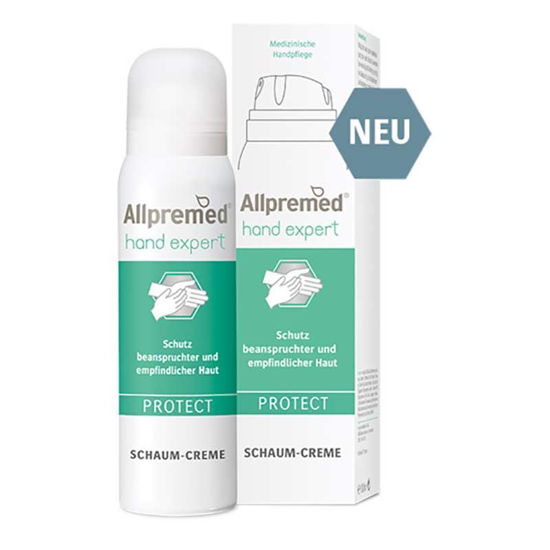 Allpresan derma med HAND EXPERT Protect kremna pena, 100 mL