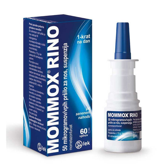 Mommox Rino protialergijsko pršilo za nos, 10 g