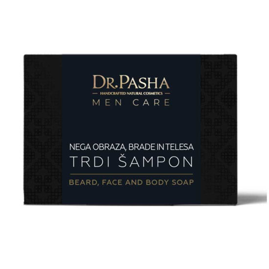 Dr. Pasha Men trdi šampon za brado, 100 g