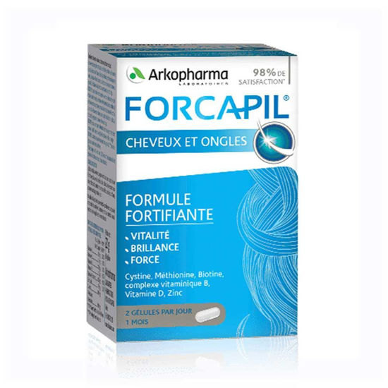 Forcapil za lase in nohte, 60 kapsul