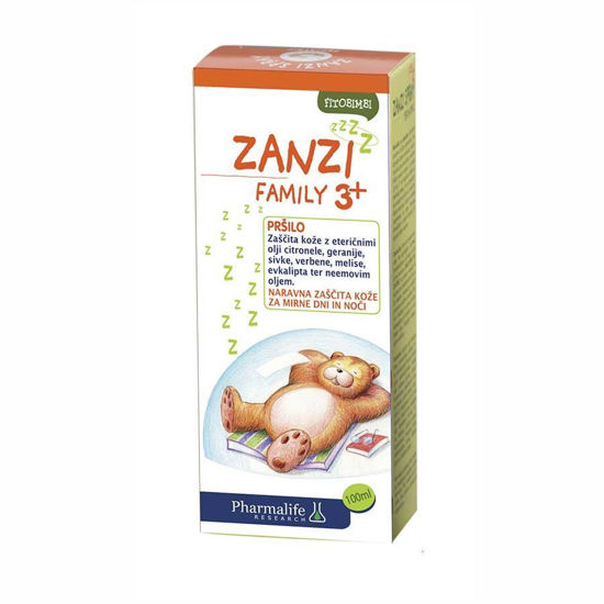 ZANZI FAMILY 3+ pršilo, 100 mL