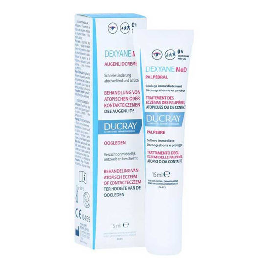 Ducray DEXYANE MED PALPEBRAL krema za zdravljenje očesnega ekcema, 15 mL