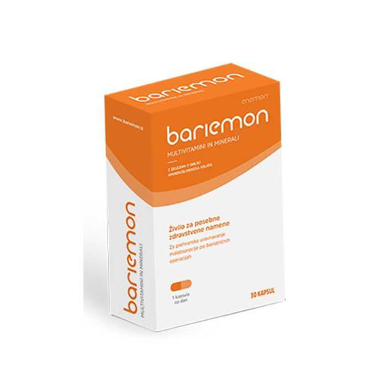 Enemon BARIEMON multivitamini in minerali, 30 kapsul