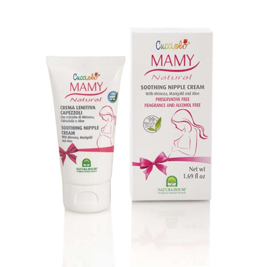 Cucciolo Mamy Natural blažilna krema za prsne bradavice, 75 mL