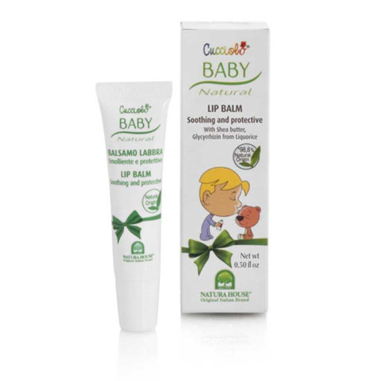 Cucciolo Baby pomirjevalni in zaščitni balzam za ustnice, 15 mL