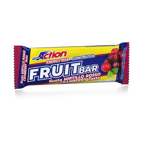 Fruit bar, energijska ploščica, 40 g, okus brusnica