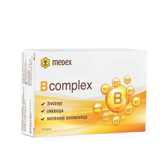 Medex B kompleks, 30 kapsul