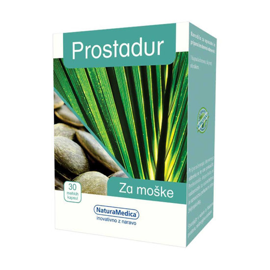 Prostadur palmeto in buča za moške, 30 kapsul