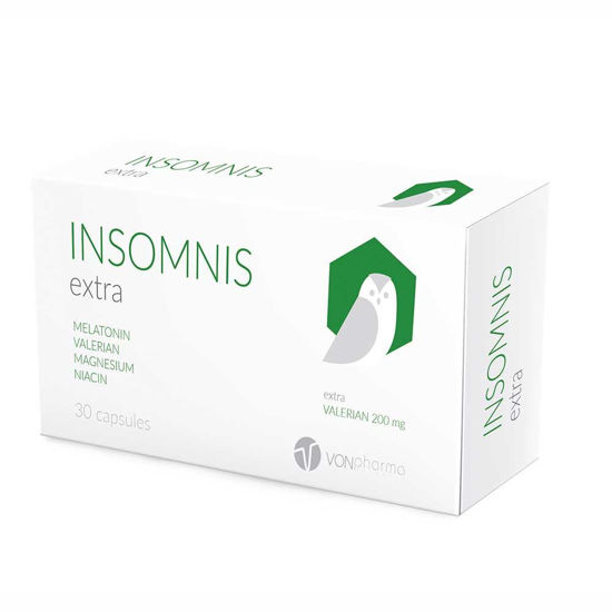 Insomnis Extra melatonin VONpharma, 30 kapsul ali AKCIJA