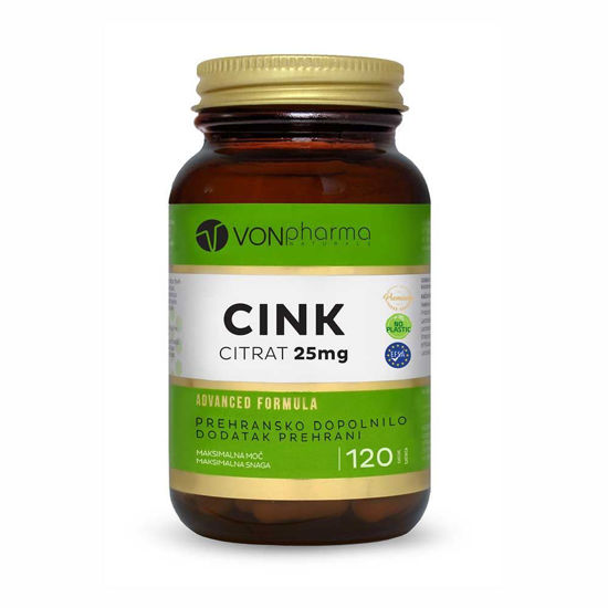 VONpharma Cink Citrat 25 mg , 120 tablet