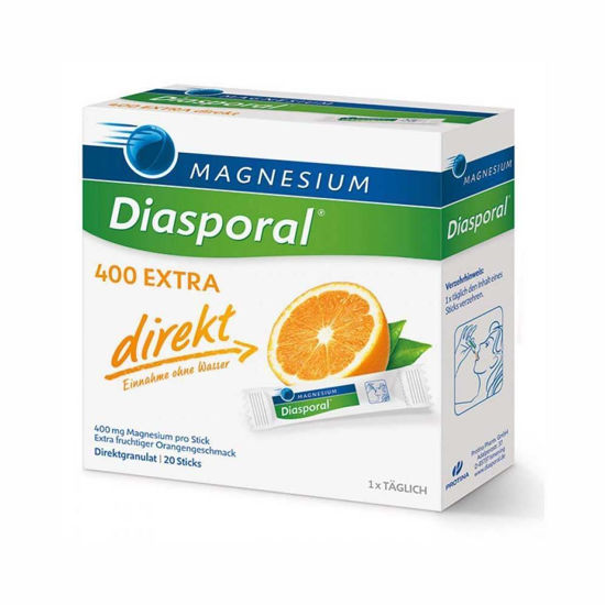 Magnesium Diasporal 400 extra DIREKT granule, 20 vrečk