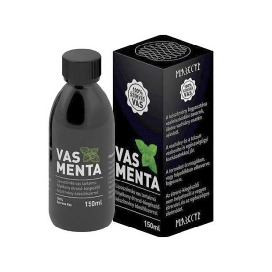 Liposomsko železo - okus meta, 150 mL