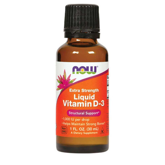 Now D3 vitamin ekstra močen 25 µg/1000 IE - tekočina, 30 mL