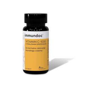 Slika immundoc VITAMIN C-1000 s podaljšanim sproščanjem, 90 tablet