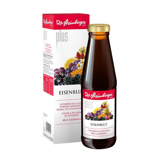 Dr. Steinberger Eisenblut Plus sok z železom, 125 ali 450 mL