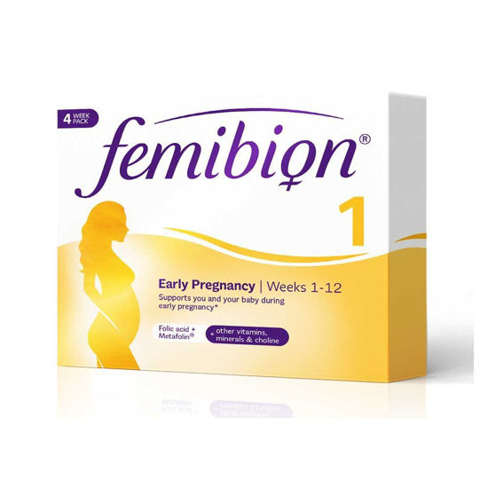 Femibion 1 z vitaminom D in jodom, 28 tablet