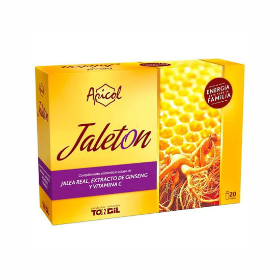 Apicol Jaleton ginseng + matični mleček z vitaminom C, 10x10 mL