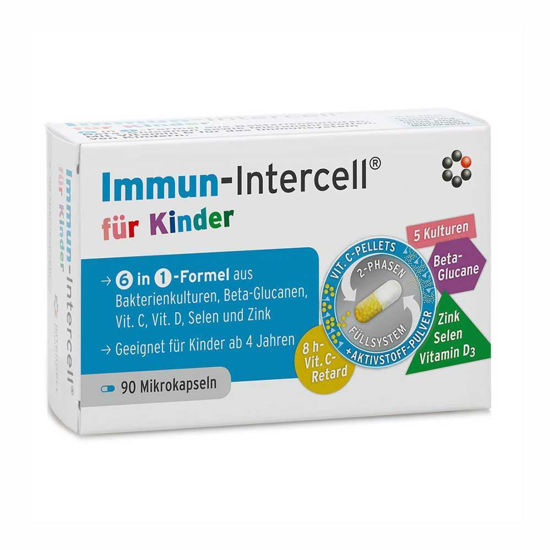 IMMUN-Intercell Junior aktiv kompleks za otroke, 90 kapsul