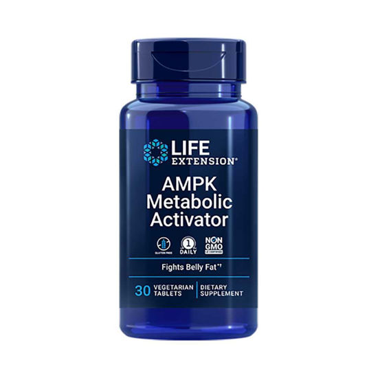 LifeExtension AMPK metabolični aktivator, 30 vegetarijanskih tablet