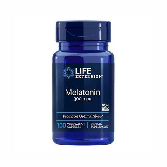 LifeExtension melatonin 300 mcg, 100 vegetarijanskih kapsul