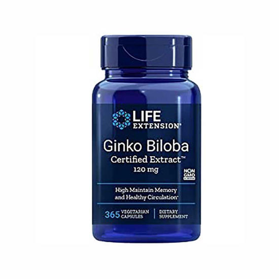 LifeExtension Ginko Biloba 120 mg, 365 kapsul