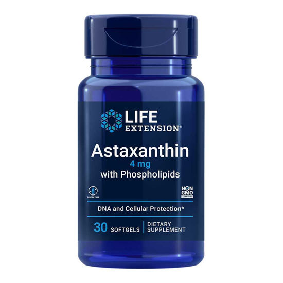 LifeExtension Astaksantin s fosfolipidi, 30 mehkih kapsul