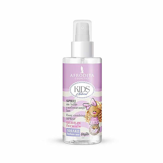 Afrodita Kids Natural sprej za lažje razčesavanje las, 100 mL