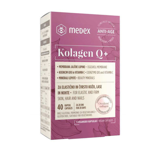 Medex kolagen Q+ kapsule, 40 kapsul