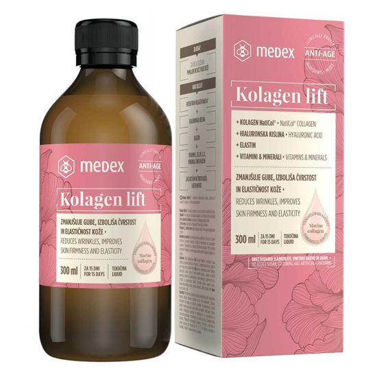 Kolagen lift Medex  v tekočini, 300 mL