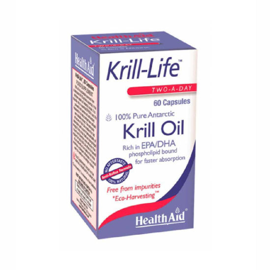 HealthAid Krill-Life krilovo olje, 60 kapsul