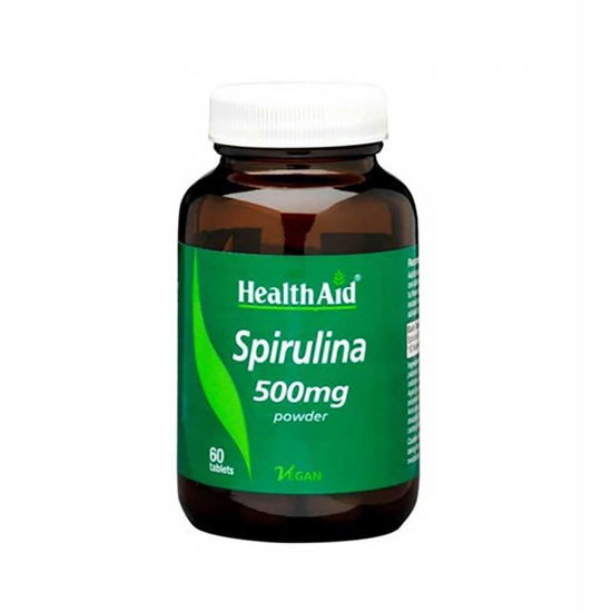 HealthAid Spirulina 500 mg, 60 tablet