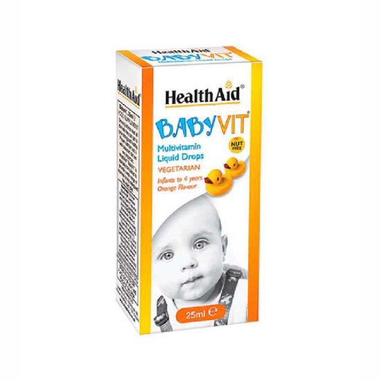 HealthAid BabyVit multivitaminske kapljice, 25 mL