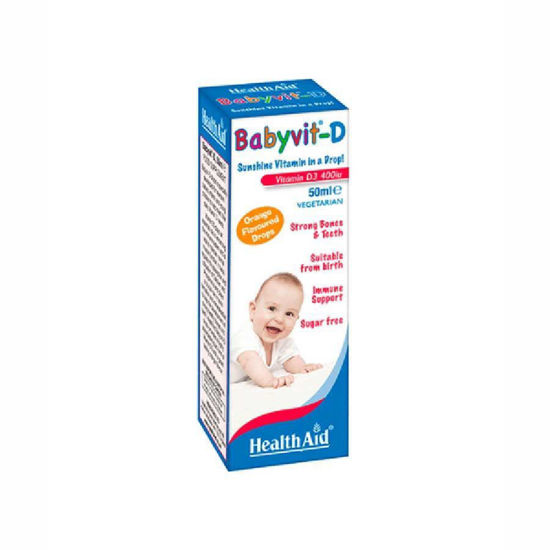 HealthAid BabyVit-D kapljice, 50 mL