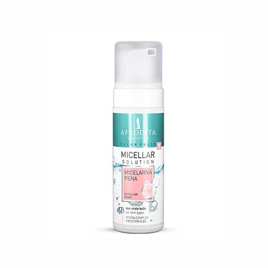 Afrodita Clean Phase Micellar micelarna pena, 150 mL