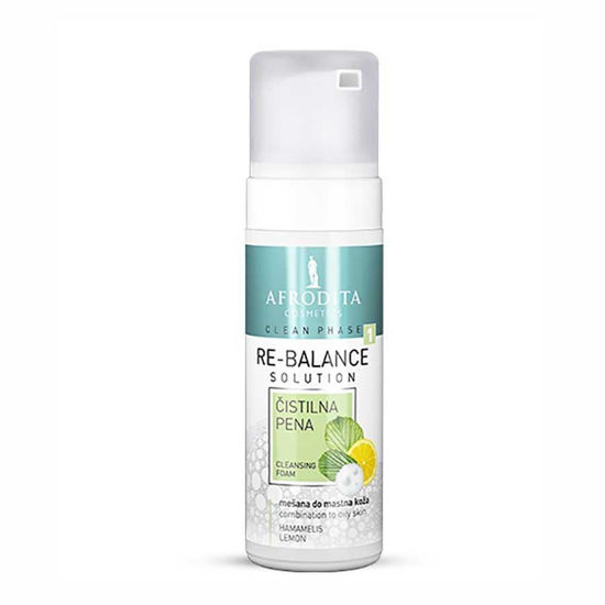 Afrodita Clean Phase Re-Balance čistilna pena, 150 mL